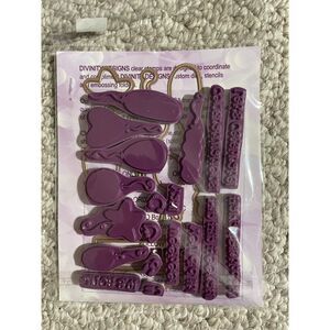 Divinity Designs Wonky Wishes MCS87-555 set of 28 stamp/die